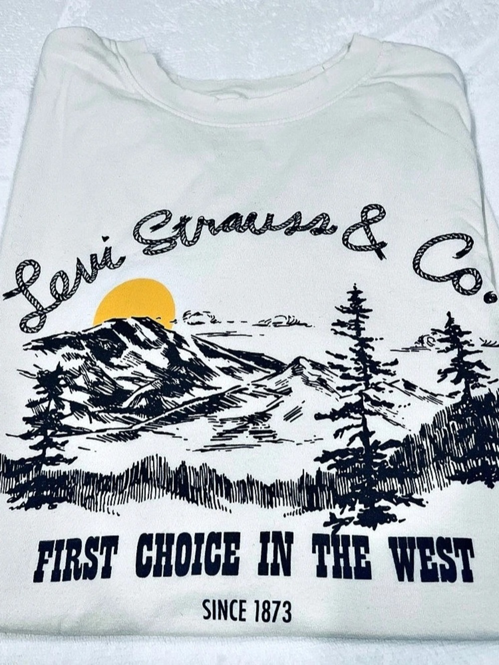 Levi's small First Choice in the West Graphic Tee